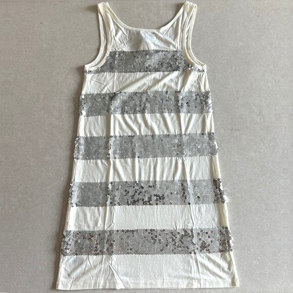 NWT 2000s Wool Blend Striped Sequin Tank Dress ASO Sharpay Evans - Picture 4 of 5